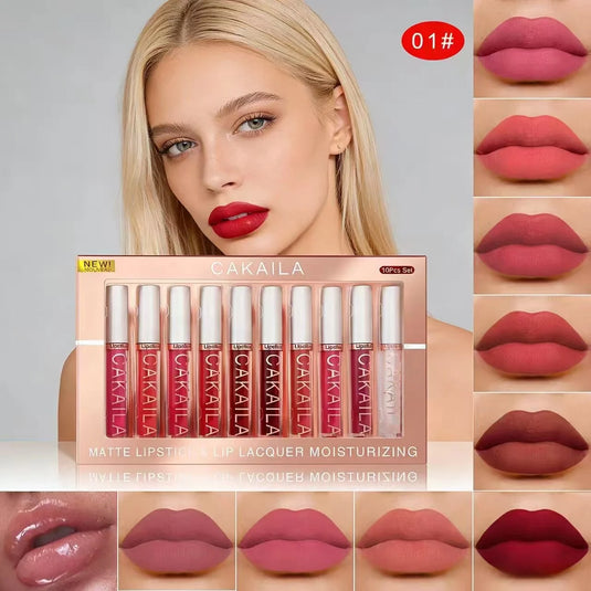 Translation missing: en.10-Piece Matte Liquid Lipstick Set