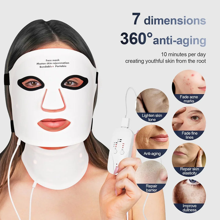 Translation missing: en.7 Color LED Face &amp; Neck Therapy Ma