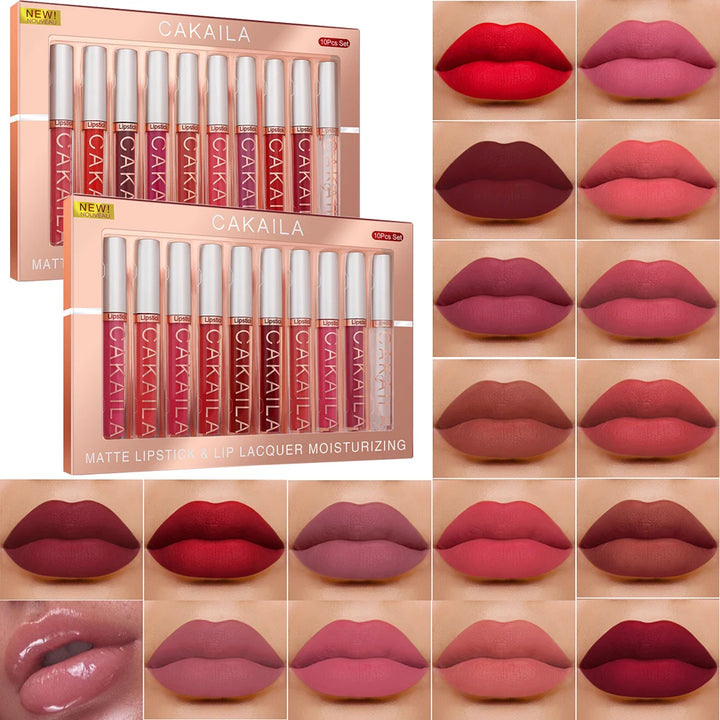 Translation missing: en.10-Piece Matte Liquid Lipstick Set