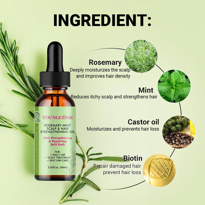 Translation missing: en.Rosemary Mint Hair Growth Oil