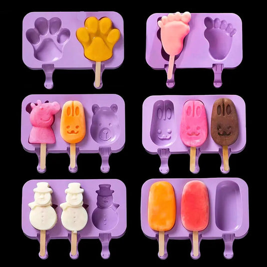Translation missing: en.Silicone Popsicle Mold Tray